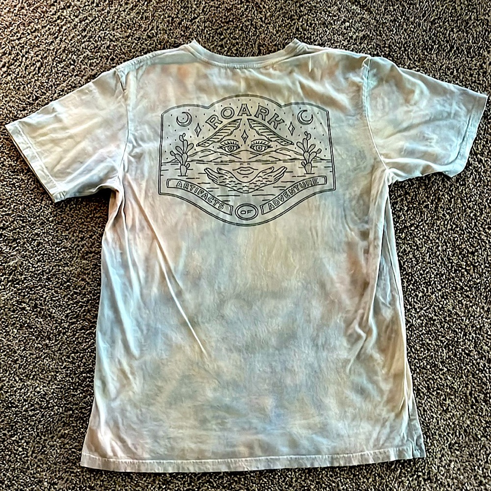 COPY - Roark tee shirt size med tie dye